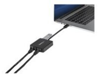 StarTech.com USB 3.0 to Dual Port Gigabit Ethernet Adapter w/ USB Port