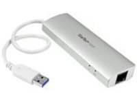 StarTech.com 3-Port USB 3.0 Hub with Gigabit Ethernet