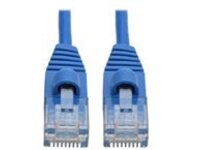 Tripp Lite Cat6a 10G Snagless Molded Slim UTP Network Patch Cable (RJ45 M/M), Blue, 6 ft.