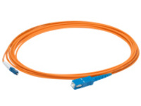 AddOn - Patch cable - LC/UPC multi-mode (M) to SC/UPC multi-mode (M)