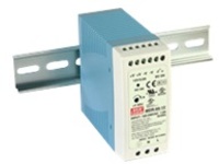 PS, DIN, SLIM, PLASTIC, 60W, 12V