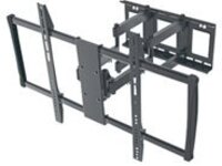 Manhattan TV &amp; Monitor Mount, Wall, Full Motion, 1 screen, Screen Sizes: 60-100&quot;, Black, VESA 200x200 to 900x600mm, Max 80kg, LFD, Tilt &amp; Swivel with 3 Pivots, Lifetime Warranty