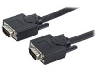 Manhattan VGA Monitor Cable, 30m, Black, Male to Male, HD15, Cable of higher SVGA Specification (fully compatible), Fully Shielded, Lifetime Warranty, Polybag