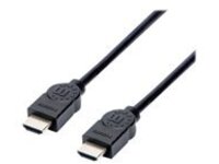 Manhattan HDMI Cable, 4K@30Hz (High Speed), 1.5m, Male to Male, Black, Ultra HD 4k x 2k, Fully Shielded, Gold Plated Contacts, Lifetime Warranty, Polybag