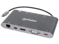 Manhattan USB-C Dock/Hub with Card Reader