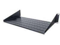 Intellinet 19" Cantilever Shelf, 2U, 2-Point Front Mount, 250mm Depth, Black