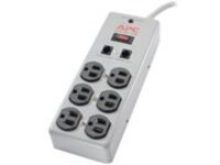 APC Essential SurgeArrest 6 Outlet with Phone Protection, 120V Metal