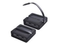 Cable Matters USB-C Dual Monitor Hub with Dual 4K DisplayPort, 2x USB 2.0, Fast Ethernet, and 60W Power Delivery