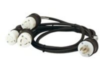 APC - Power adapter - NEMA L21-20 (M) to NEMA L6-20 (F)