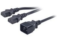 APC - power splitter - IEC 60320 C20 to IEC 60320 C13 - 46 cm