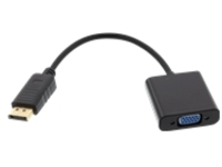Axiom - Adapter - DisplayPort (M) to HD-15 (VGA) (F)
