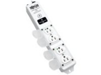 Tripp Lite Safe-IT Surge Protector Power Strip Medical Hospital Antimicrobial Metal 4 Outlet 15&#x27; Cord