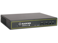 Black Box Emerald PE KVM Extender Receiver with Virtual Machine Access - Dual-Head - KVM / audio / USB extender...