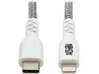 Tripp Lite Heavy-Duty USB-C Sync / Charge Cable with Lightning Connector
