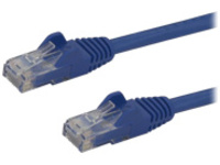 StarTech.com 3m CAT6 Ethernet Cable, 10 Gigabit Snagless RJ45 650MHz 100W PoE Patch Cord, CAT 6 10GbE UTP Network Cable w/Strain Relief, Blue, Fluke Tested/Wiring is UL Certified/TIA