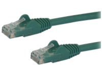 StarTech.com 1m CAT6 Ethernet Cable, 10 Gigabit Snagless RJ45 650MHz 100W PoE Patch Cord, CAT 6 10GbE UTP Network Cable w/Strain Relief, Green, Fluke Tested/Wiring is UL Certified/TIA
