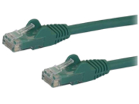 StarTech.com 1m CAT6 Ethernet Cable, 10 Gigabit Snagless RJ45 650MHz 100W PoE Patch Cord, CAT 6 10GbE UTP Network Cable w/Strain Relief, Green, Fluke Tested/Wiring is UL Certified/TIA