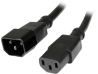 StarTech.com 6 ft. (1.8 m) Power Extension Cord