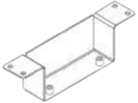 Humanscale - Mounting component (2.25" spacer)