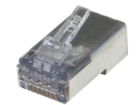 EZEX44 SHIELDED RJ45 INTERNAL GROUND CONNECTORS, 100/BAG.