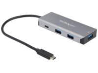 StarTech.com 4 Port USB C Hub w/ 3x USB A &amp; 1x USB C, SuperSpeed 10Gbps USB Type-C, USB 3.1/3.2 Gen 2 Hub, USB Bus Powered, Compact USB-C to USB Adapter Hub, Portable/Laptop Hub, Aluminum