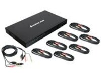 IOGEAR GCS1808HKITU 8-Port USB HDMI KVMP Switch with Cable Set