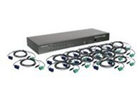 IOGEAR GCS1716KITU 16-Port VGA Combo KVM Switch with USB Cables