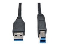 Tripp Lite 3ft USB 3.0 SuperSpeed Device Cable 5 Gbps A Male to B Male Black 3'
