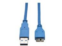 Tripp Lite 3ft USB 3.0 SuperSpeed Device Cable USB-A Male to USB Micro-B Male 3'