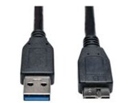Tripp Lite 1ft USB 3.0 SuperSpeed Device Cable USB-A to USB Micro-B M/M Black 1&#x27;