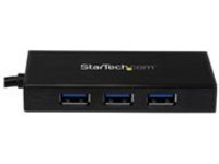 StarTech.com USB 3.0 Hub with Gigabit Ethernet Adapter