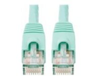 Tripp Lite 14ft Augmented Cat6 Cat6a Snagless 10G Patch Cable RJ45 Aqua 14&#x27;