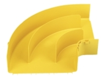 Panduit FiberRunner 12x4 Horizontal Right Angle Fitting