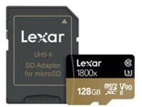 LEXAR PRO MICROSDXC,128GB,1800X U-II,C10