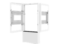 Chief Impact Floor Kiosks Series LF50UWP-B2B