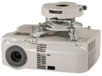 Peerless PRG Precision Gear Projector Mount with Spider Universal Adapter PRG-UNV-W