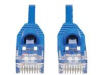 Tripp Lite Cat6a 10G Snagless Molded Slim UTP Ethernet Cable (RJ45 M/M), Blue, 10 ft.