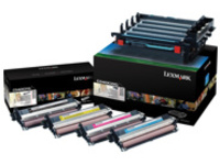 Lexmark - 4-pack - black, color (cyan, magenta, yellow)