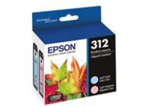 Epson T312 - 2-pack - light magenta, light cyan