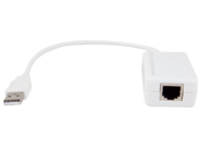 Urban Factory Adapter USB 2.0 to RJ45 Ethernet 10/100, White