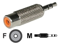 C2G - Audio adapter - mini-phone stereo 3.5 mm male to RCA female