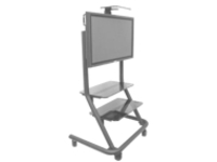 Chief PPCU - cart - for flat panel - black