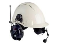 3M PELTOR LiteCom Plus Headset with Hard Hat Attached