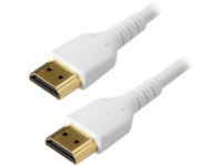 StarTech.com 2m Premium Certified HDMI 2.0 Cable with Ethernet, Durable High Speed UHD 4K 60Hz HDR 10, 6ft Rugged M/M HDMI Cord with Aramid Fiber, TPE, Ultra HD Monitors, TVs &amp; Displays