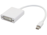 AddOn 5 Pack 8in Mini-DP to DVI-I Adapter Cable