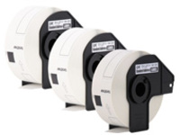 Brother DK - White - 29 x 90 mm 1200 label(s) (3 roll(s) x 400) die cut labels