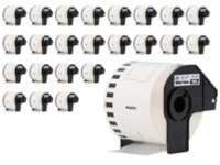 Brother DK-220524PK - Black on white