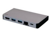 C2G USB-C Travel Dock with HDMI, 2x USB-A, Ethernet, and USB-C Power Delivery up to 100W
