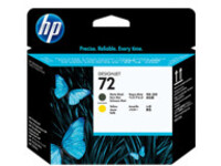 HP 72 - Yellow, matte black