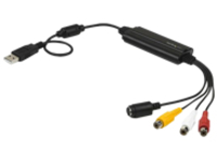 StarTech.com USB Video Capture Adapter Cable, S-Video/Composite to USB 2.0 SD Video Capture Device Cable, TWAIN Support, Analog to Digital Converter for Media Storage, For Windows Only